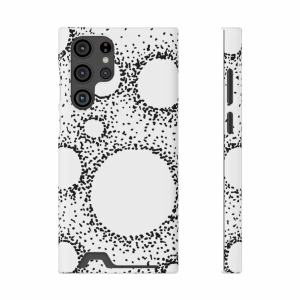 Rainbow Designs Round Shapes On Phone Case With Card Holder Custom Phone Case For iPhone and Samsung - Image 101