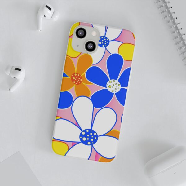 Cartoon Flowers Flexi Cases For iPhone and Samsung - Image 129