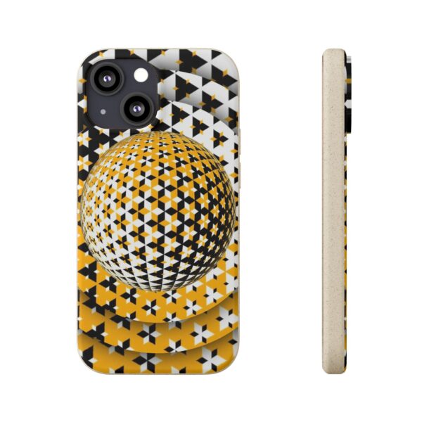 Yellow Gold Sphere Biodegradable Cases For iPhone and Samsung - Image 89