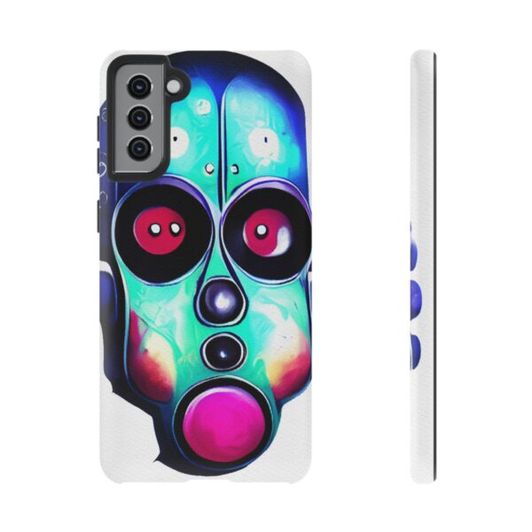 Rainbow Designs Robot On Tough Cases Custom Phone Cases For iPhone Google Pixel and Samsung Series - Image 61