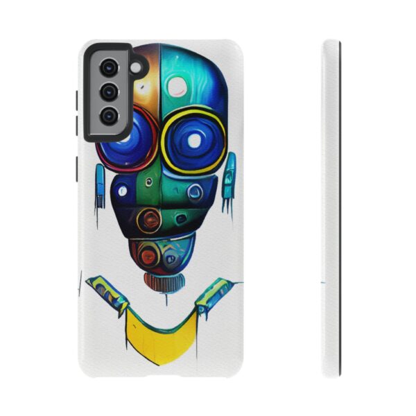 Rainbow Designs Robot On Tough Cases Custom Phone Cases For iPhone Google Pixel and Samsung Series - Image 35