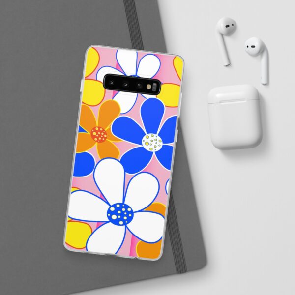 Cartoon Flowers Flexi Cases For iPhone and Samsung - Image 33