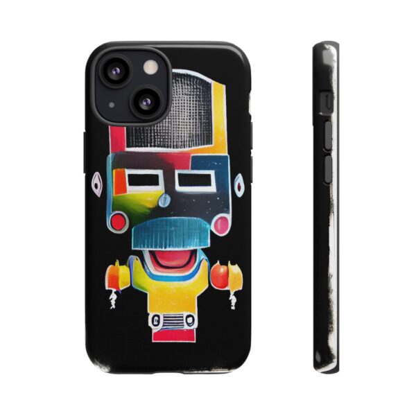 Rainbow Designs Robot On Tough Cases Custom Phone Cases For iPhone Google Pixel and Samsung Series - Image 43