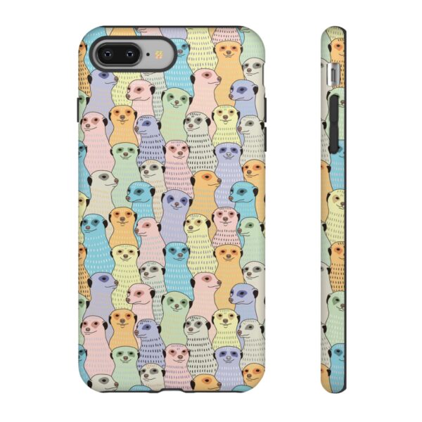 Rainbow Designs Merkats On Tough Cases Custom Phone Cases For iPhone and Samsung Series. - Image 4