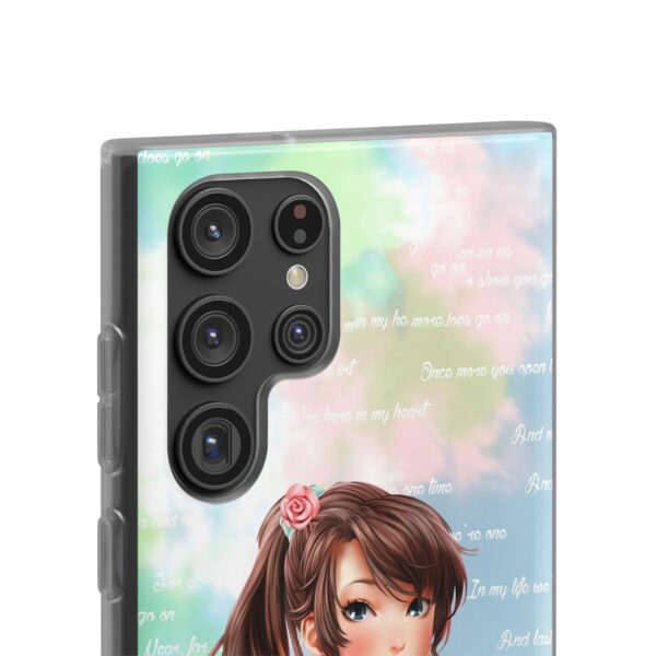 Girl With Flowers Flexi Cases for Samsung and iPhone - Image 195