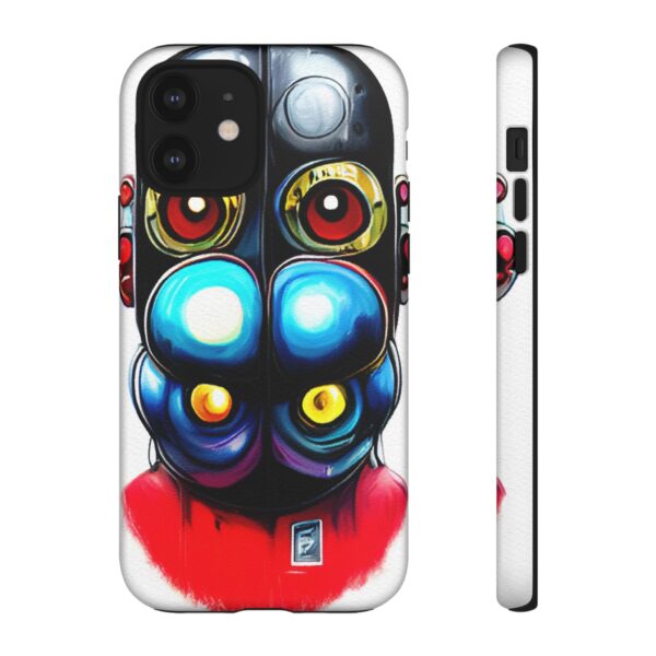 Rainbow Designs Robot On Tough Cases Custom Phone Cases For iPhone Google Pixel and Samsung Series - Image 34