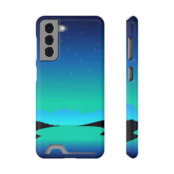 Lake In Island Phone Case With Card Holder Custom Phone Cases For iPhone and Samsung - Image 57