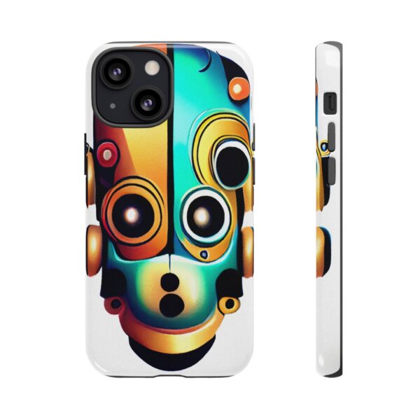 Rainbow Designs Robot On Tough Cases Custom Phone Cases For iPhone Google Pixel and Samsung Series - Image 43