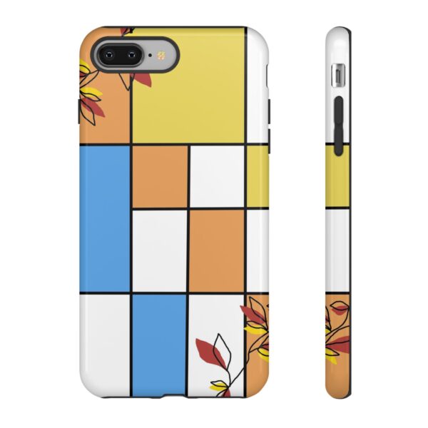 Rainbow Designs Mondrian Art On Tough Cases Custom Phone Cases For iPhone Google Pixel and Samsung Series - Image 3