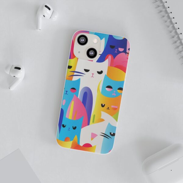 Cute Kitten Flexi Cases 1 For iPhone and Samsung - Image 132