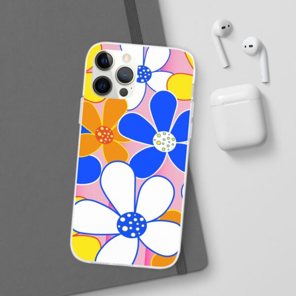 Cartoon Flowers Flexi Cases For iPhone and Samsung - Image 81