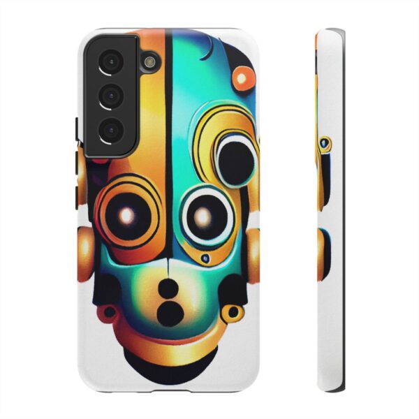 Rainbow Designs Robot On Tough Cases Custom Phone Cases For iPhone Google Pixel and Samsung Series - Image 85