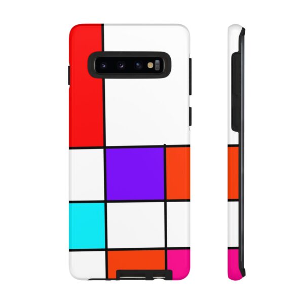 Rainbow Designs Mondrian Art On Tough Cases Custom Phone Cases For iPhone Google Pixel and Samsung Series - Image 16