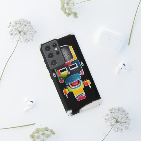 Rainbow Designs Robot On Tough Cases Custom Phone Cases For iPhone Google Pixel and Samsung Series - Image 66