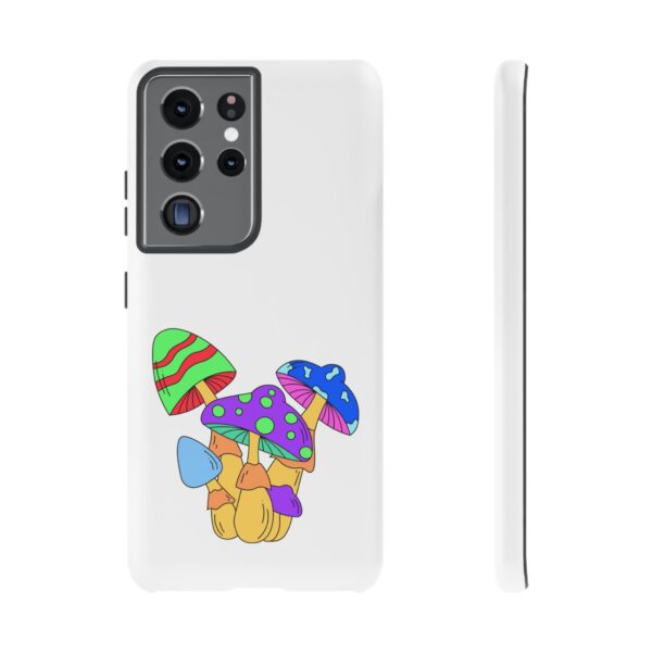 Rainbow Designs Mushrooms On Tough Cases Custom Phone Cases For iPhone and Samsung Series. - Image 65