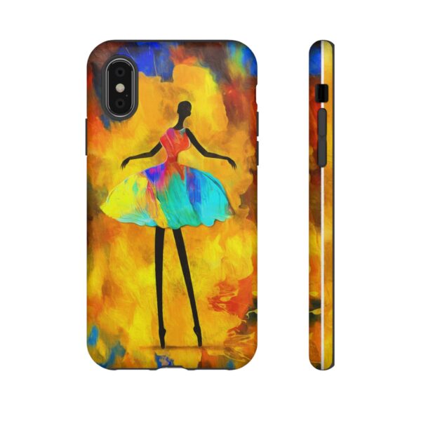 Rainbow Designs Ballerina On Tough Cases Custom Phone Cases For iPhone Google Pixel and Samsung Series - Image 6