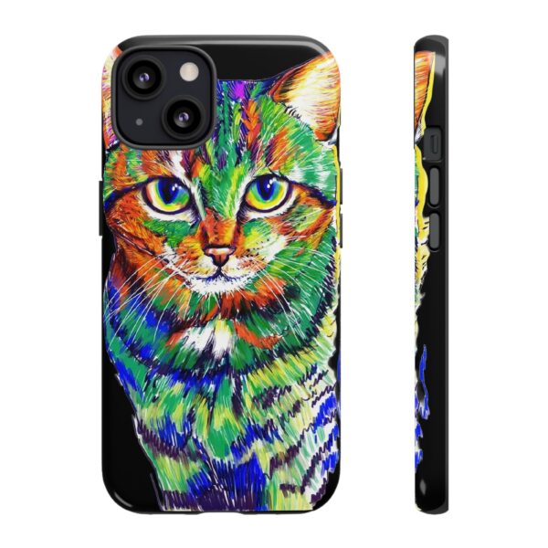 Rainbow Designs Master Cat On Tough Cases Custom Phone Cases For iPhone Google Pixel and Samsung Series - Image 39