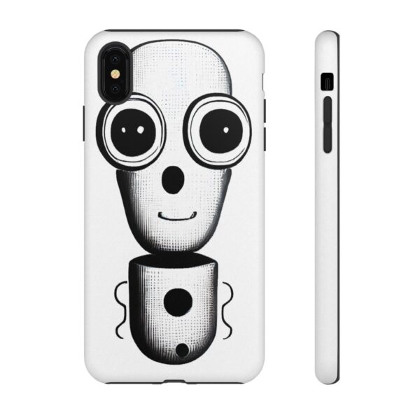 Rainbow Designs Robot On Tough Cases Custom Phone Cases For iPhone Google Pixel and Samsung Series - Image 12