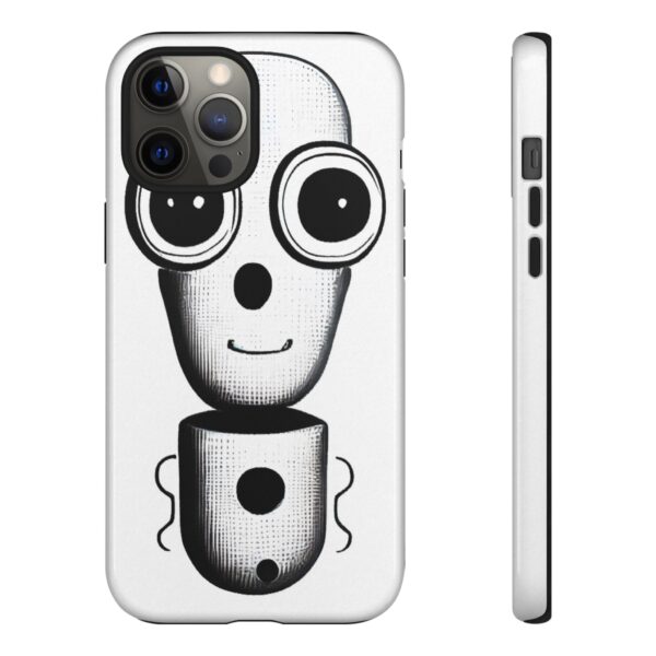 Rainbow Designs Robot On Tough Cases Custom Phone Cases For iPhone Google Pixel and Samsung Series - Image 37