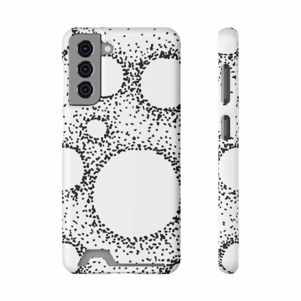 Rainbow Designs Round Shapes On Phone Case With Card Holder Custom Phone Case For iPhone and Samsung - Image 61