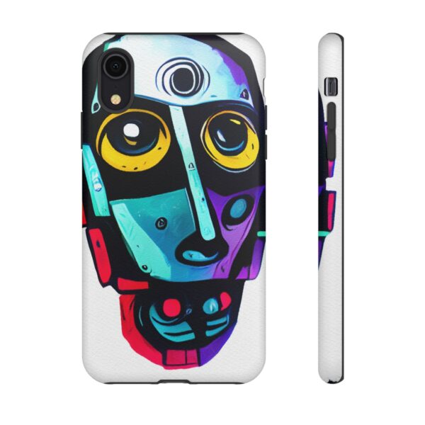 Rainbow Designs Robot On Tough Cases Custom Phone Cases For iPhone Google Pixel and Samsung Series - Image 8