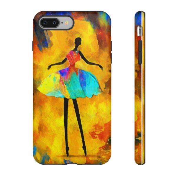 Rainbow Designs Ballerina On Tough Cases Custom Phone Cases For iPhone Google Pixel and Samsung Series - Image 4