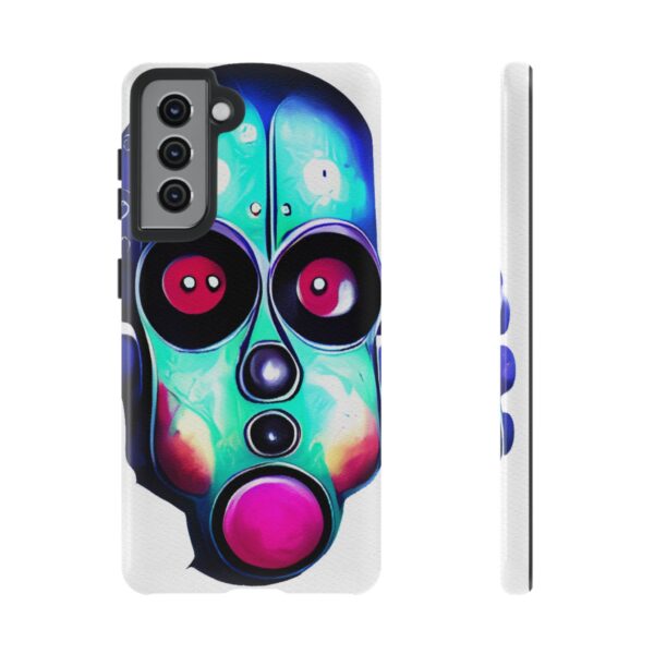 Rainbow Designs Robot On Tough Cases Custom Phone Cases For iPhone Google Pixel and Samsung Series - Image 55