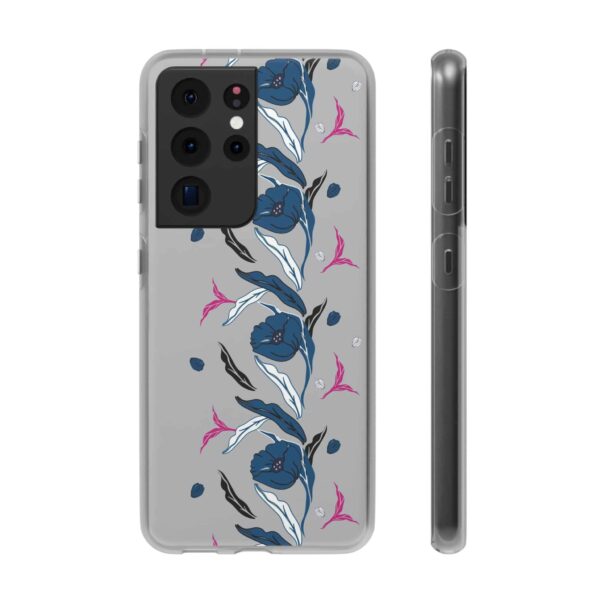 Rainbow Designs Blue Poppies On Flexi Cases Custom Phone Cases For iPhone and Samsung Series - Image 172