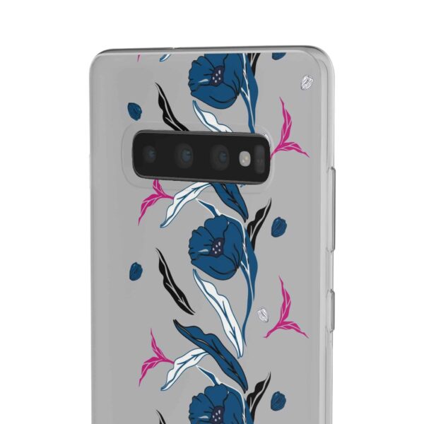 Rainbow Designs Blue Poppies On Flexi Cases Custom Phone Cases For iPhone and Samsung Series - Image 116