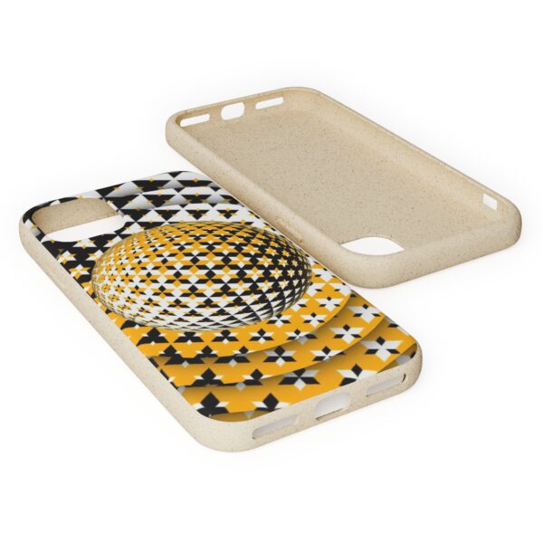 Yellow Gold Sphere Biodegradable Cases For iPhone and Samsung - Image 112