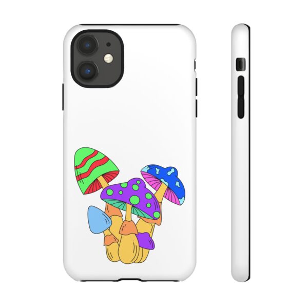 Rainbow Designs Mushrooms On Tough Cases Custom Phone Cases For iPhone and Samsung Series. - Image 20