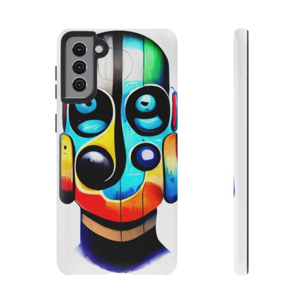 Rainbow Designs Robot On Tough Cases Custom Phone Cases For iPhone Google Pixel and Samsung Series - Image 61