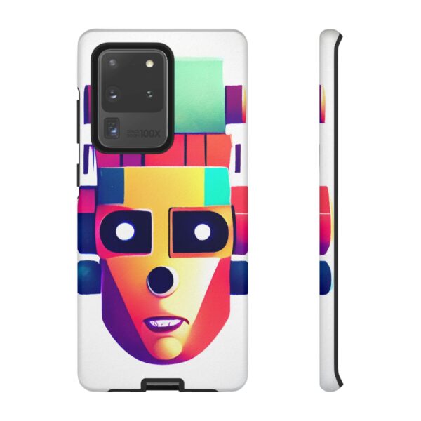 Rainbow Designs Robot On Tough Cases Custom Phone Cases For iPhone Google Pixel and Samsung Series - Image 28