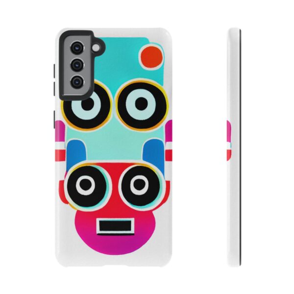 Rainbow Designs Robot On Tough Cases Custom Phone Cases For iPhone Google Pixel and Samsung Series - Image 59