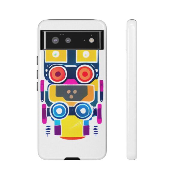 Rainbow Designs Robot On Tough Cases Custom Phone Cases For iPhone Google Pixel and Samsung Series - Image 71