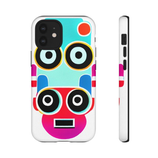 Rainbow Designs Robot On Tough Cases Custom Phone Cases For iPhone Google Pixel and Samsung Series - Image 32