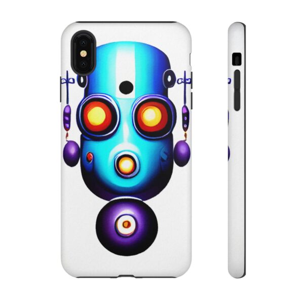 Rainbow Designs Robot On Tough Cases Custom Phone Cases For iPhone Google Pixel and Samsung Series - Image 12