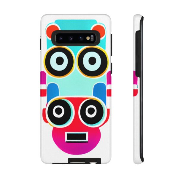 Rainbow Designs Robot On Tough Cases Custom Phone Cases For iPhone Google Pixel and Samsung Series - Image 16