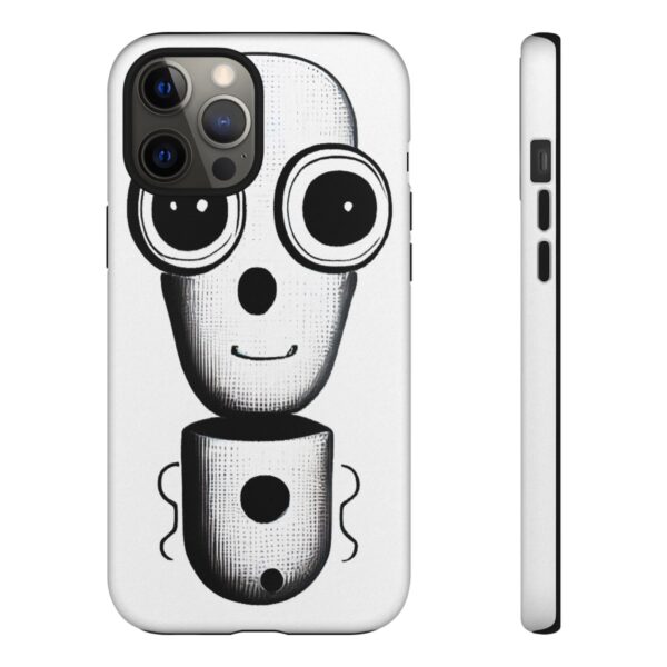 Rainbow Designs Robot On Tough Cases Custom Phone Cases For iPhone Google Pixel and Samsung Series - Image 38