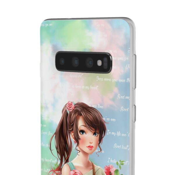 Girl With Flowers Flexi Cases for Samsung and iPhone - Image 120