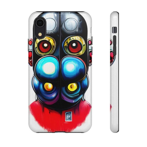 Rainbow Designs Robot On Tough Cases Custom Phone Cases For iPhone Google Pixel and Samsung Series - Image 7