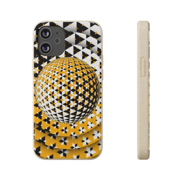 Yellow Gold Sphere Biodegradable Cases For iPhone and Samsung - Image 17