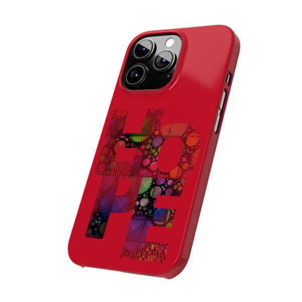 Rainbow Designs "HOPE" On Slim Phone Cases, Case-Mate For iPhone  and  Samsung - Image 32