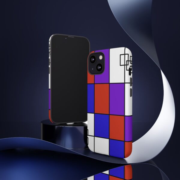 Rainbow Designs Mondrian Art On Tough Cases Custom Phone Cases For iPhone Google Pixel and Samsung Series - Image 42