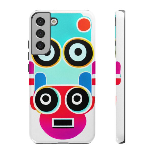 Rainbow Designs Robot On Tough Cases Custom Phone Cases For iPhone Google Pixel and Samsung Series - Image 87