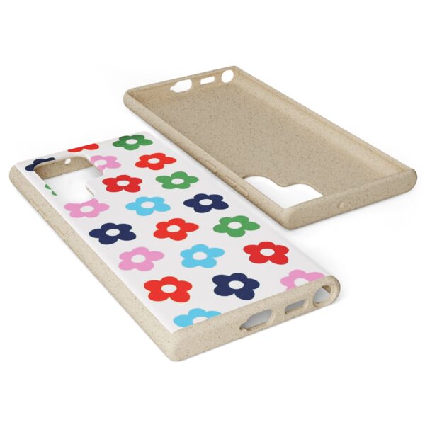 Modern Flower Pattern Biodegradable Cases 🌿🌼 For iPhone and Samsung! 📱🌿 - Image 148