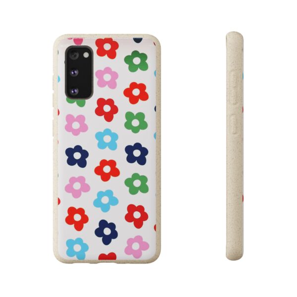 Modern Flower Pattern Biodegradable Cases 🌿🌼 For iPhone and Samsung! 📱🌿 - Image 5