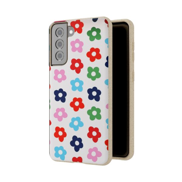 Modern Flower Pattern Biodegradable Cases 🌿🌼 For iPhone and Samsung! 📱🌿 - Image 114