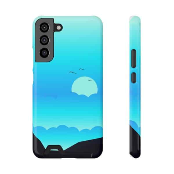 Mountain Peaks Phone Case With Card Holder Custom Phone Cases For iPhone and Samsung - Image 9