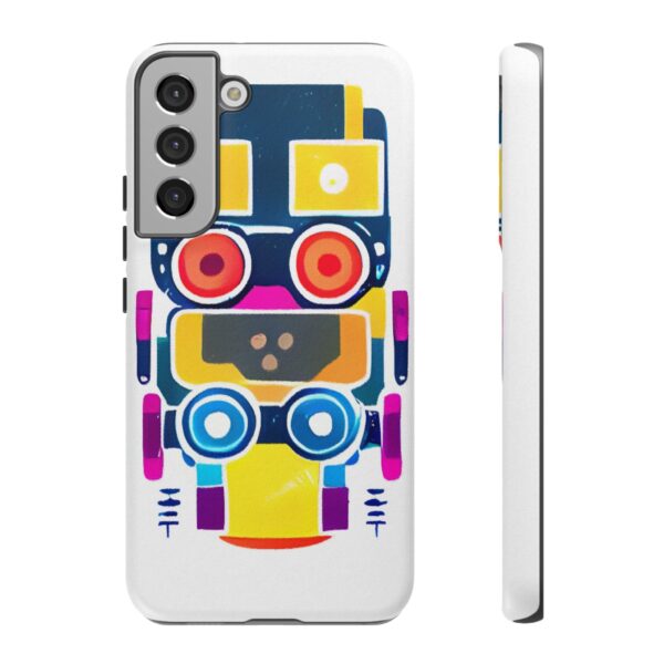 Rainbow Designs Robot On Tough Cases Custom Phone Cases For iPhone Google Pixel and Samsung Series - Image 89